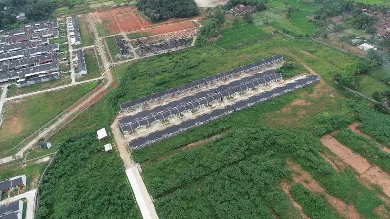 puri harmoni cisoka drone view