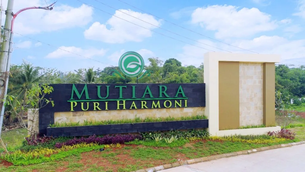 Mutiara Puri Harmoni 2 Gerbang Mutiara Puri Harmoni Tangerang